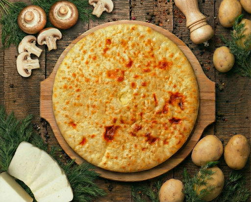 С картошкой и сыром