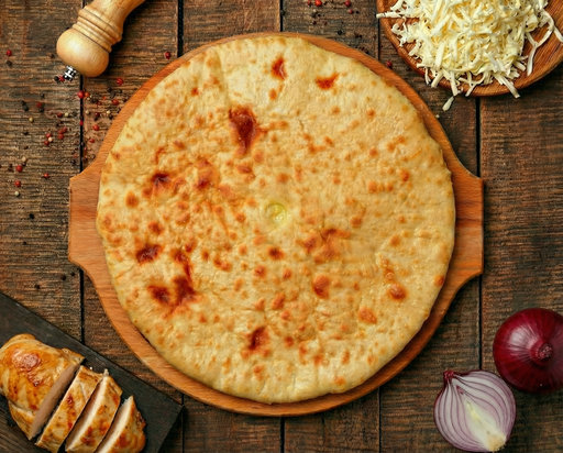 С курицей и сыром