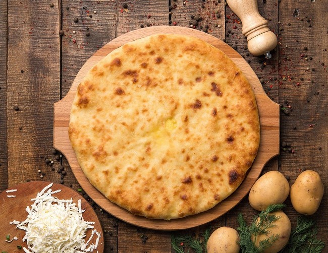 С картошкой и укропом